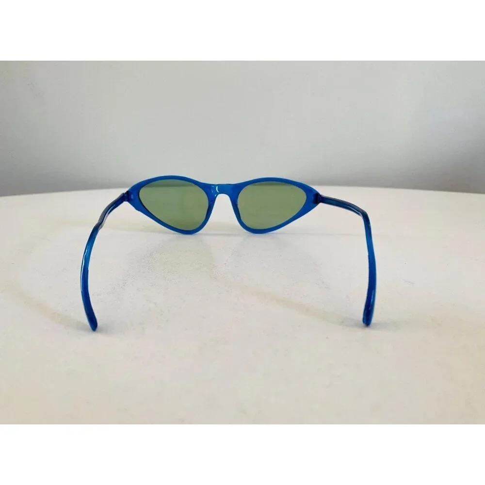 Vintage Cat Eye Sunglasses, Protex Deadstock 1950s/1960s Sunglasses, Blue Framed